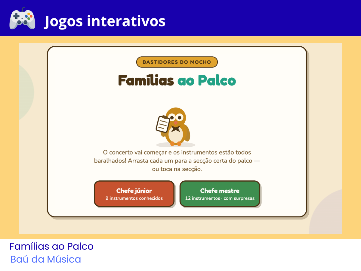 Famílias ao Palco